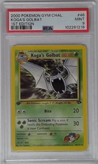 V1631: 2000: Koga's Golbat: 46/132: 1ST Edition: Gym Challenge: PSA: 9: MINT: 102261218